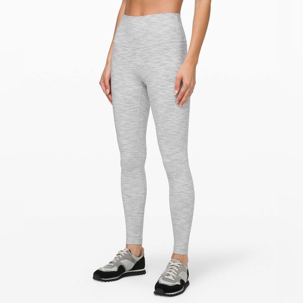 Lululemon Wunder Under High-Rise Tight Full-On Luxtreme
 Size 0 grey / white